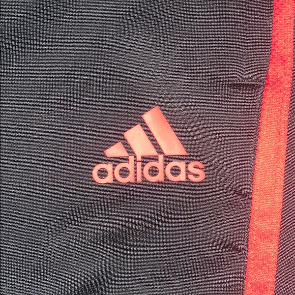 Black and Red Adidas Sweatpants - Picture 2 of 3